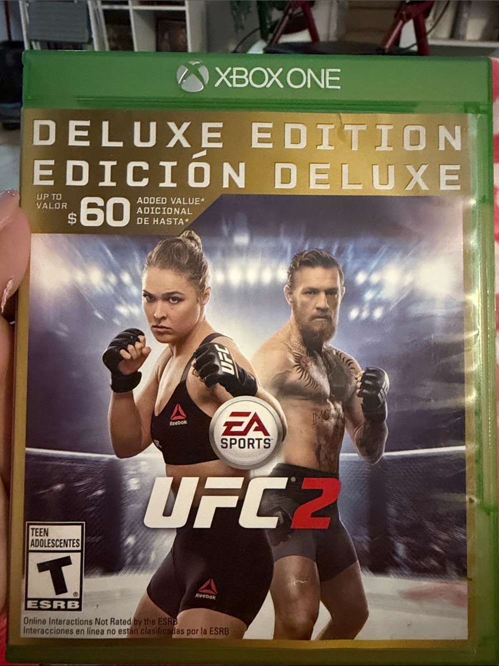 EA Sports UFC 2 Deluxe Edition (Xbox One) - Green Case
